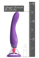 3 in 1 Vibrator mit Klitorisreizer und Saugschale
