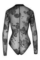 transparenter Body mit Blütenmuster