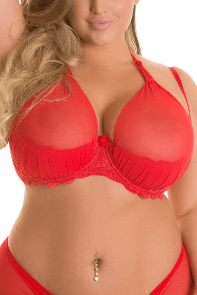roter BH Plus Size