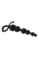 Kugel-Analkette in Herzform mit Griff - 18,5cm