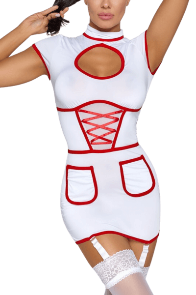 sexy Krankenschwester-Kleid
