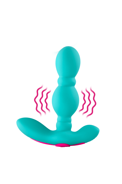 vibrierender Analplug - 13,3cm