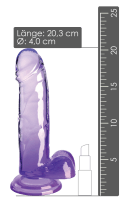 Naturdildo lila - Ø 4cm | 20,3cm