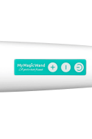 My Magic Wand Massagestab - 32cm - Kabelgebunden - weiß/türkis